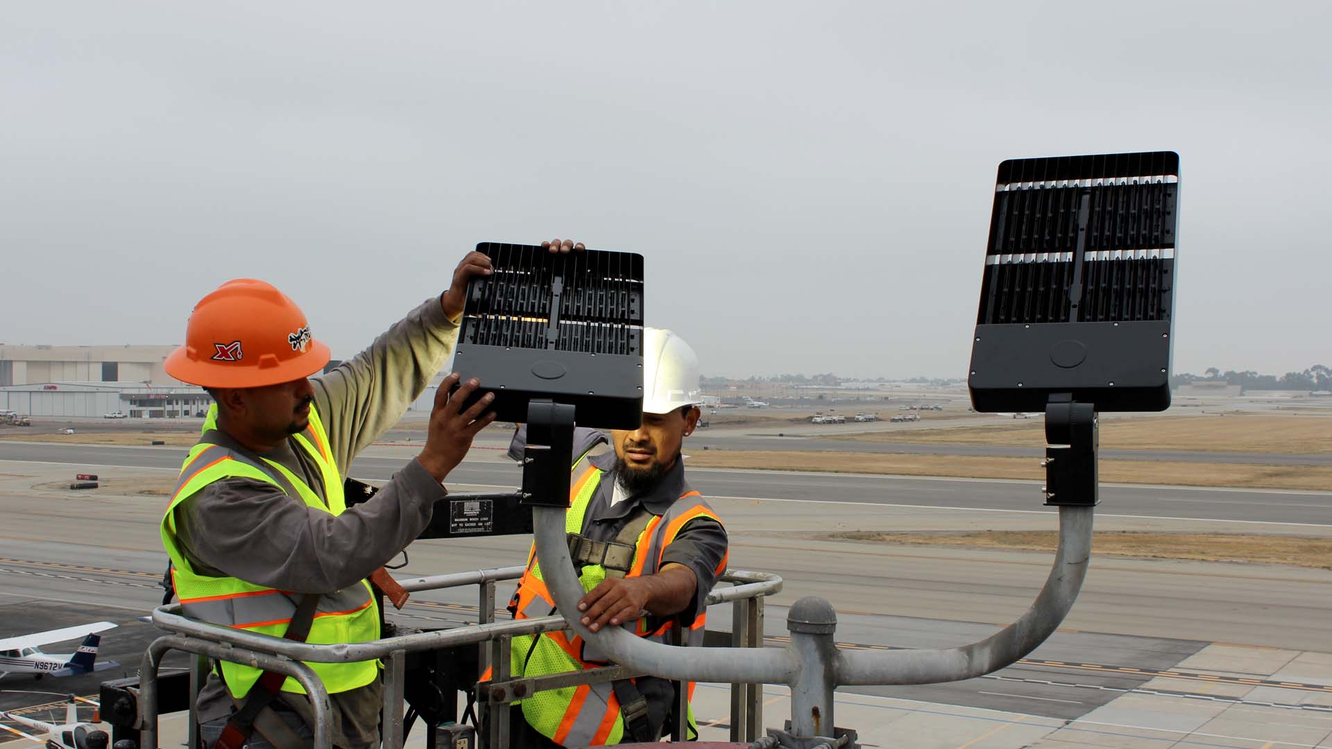 Parking-Lot-Security-Lighting-Airport-FBO-LED-Retrofit